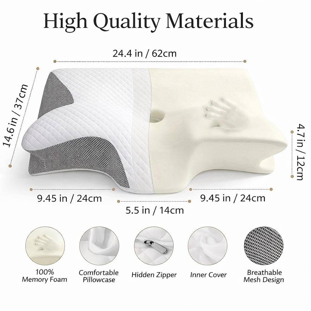 Ergonomic Neck pillow